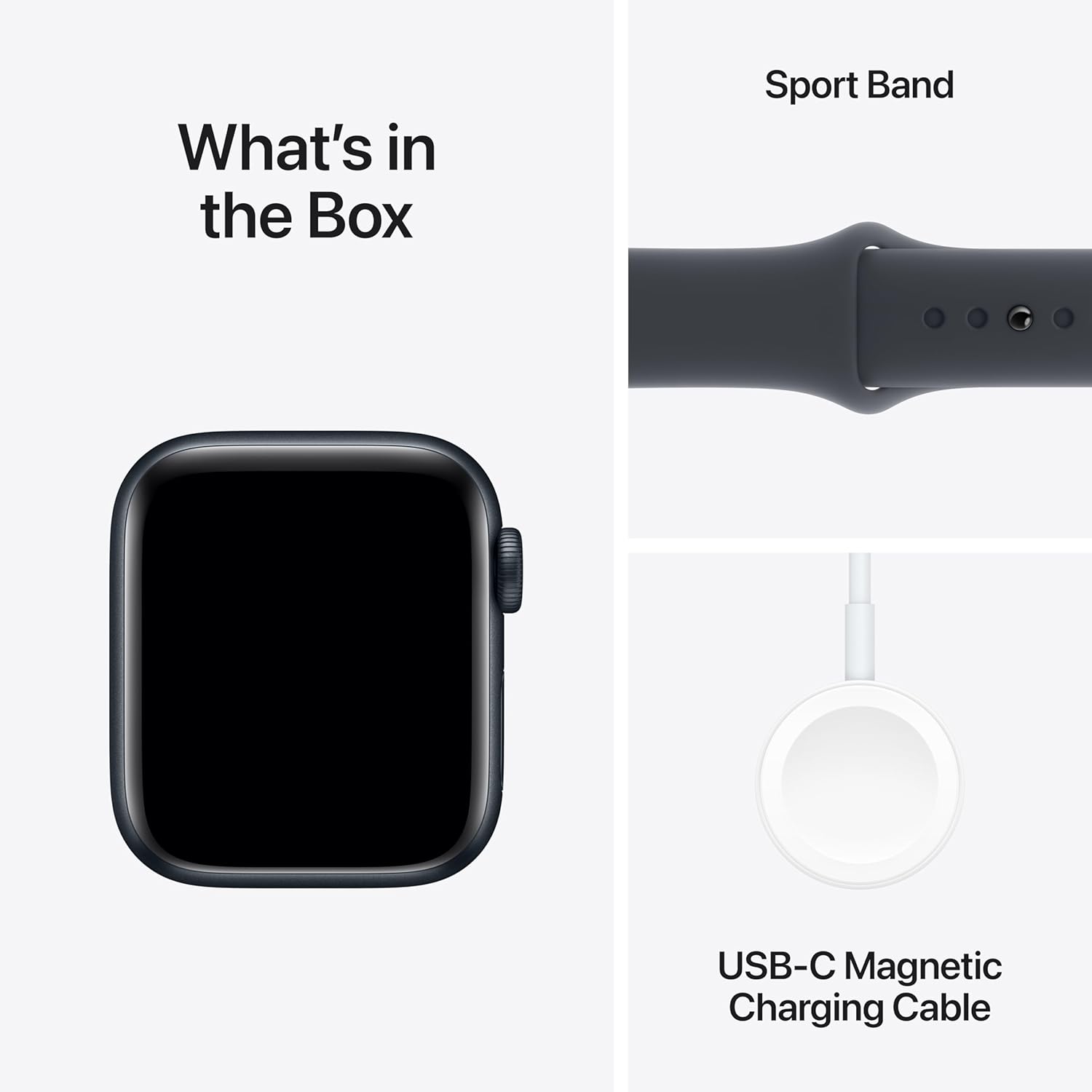 Apple Watch SE 2nd Gen, 2023 GPS + Cellular 40mm Smartwatch with Aluminum Case with Midnight Sport Band