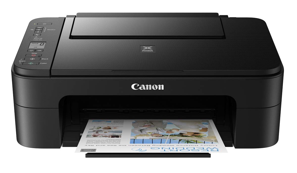Canon PIXMA E3370 2024 Multi-function WiFi Color Inkjet Printer (Borderless Printing) (Ink Cartridge)