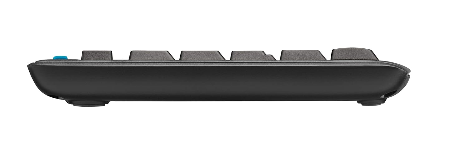 Logitech MK275 Mouse & Keyboard Combo, Spill-resistant Design Wireless Laptop Keyboard