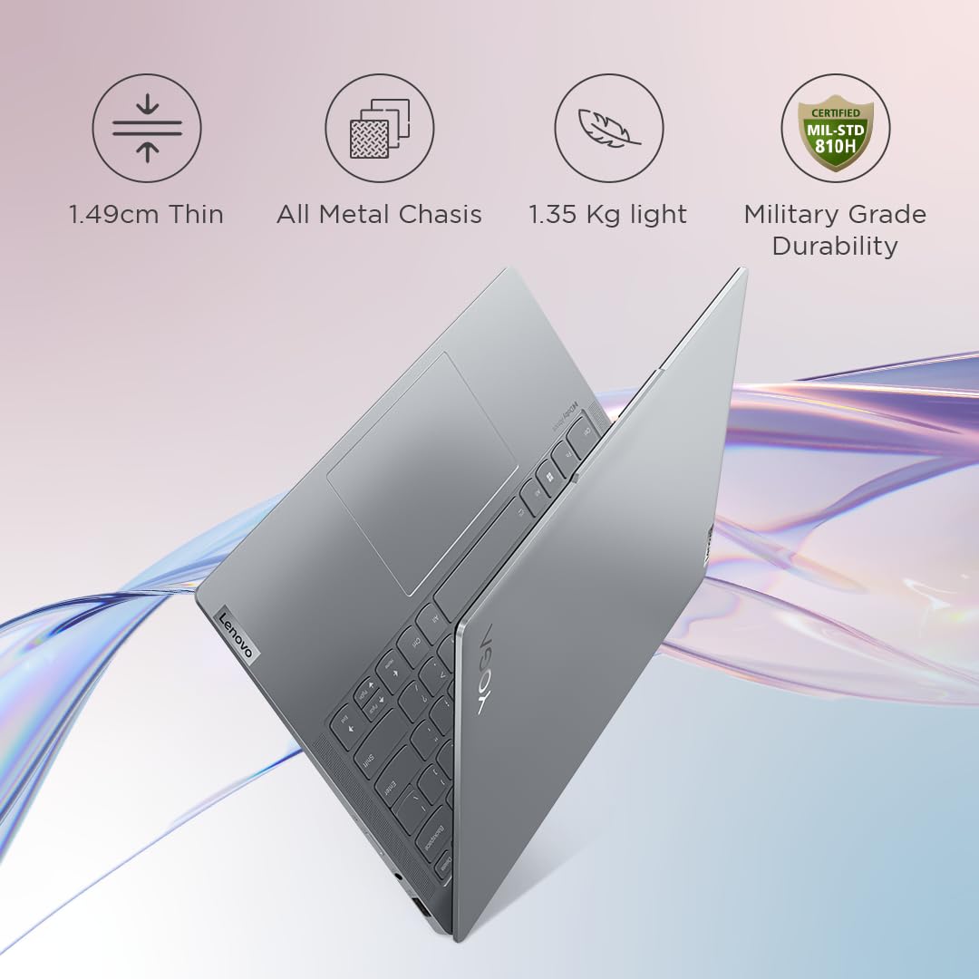 Lenovo Yoga Intel Core i5 13th Gen 13500H 14IRH8 Thin and Light Laptop