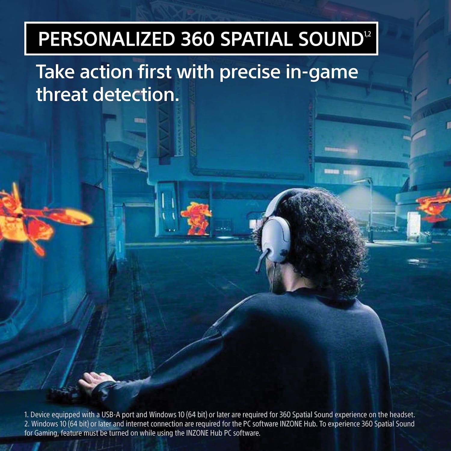 SONY INZONE H9 WH-G900N with Noise Cancellation and 32Hrs Playtime Wireless gaming Bluetooth