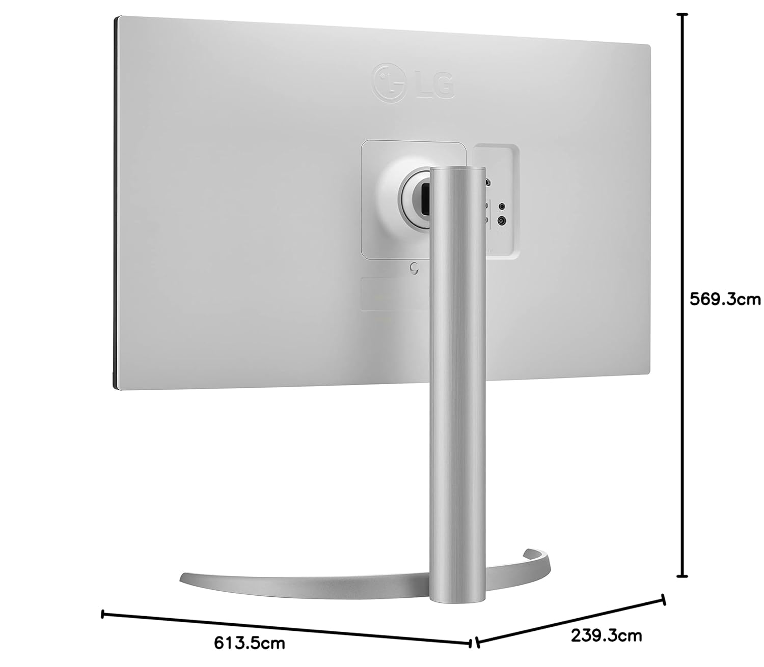 LG- 4K Ultra HD LED Backlit IPS Panel with VESA Display HDR 400, Ergonomic Stand, 3-side virtually borderless design Monitor