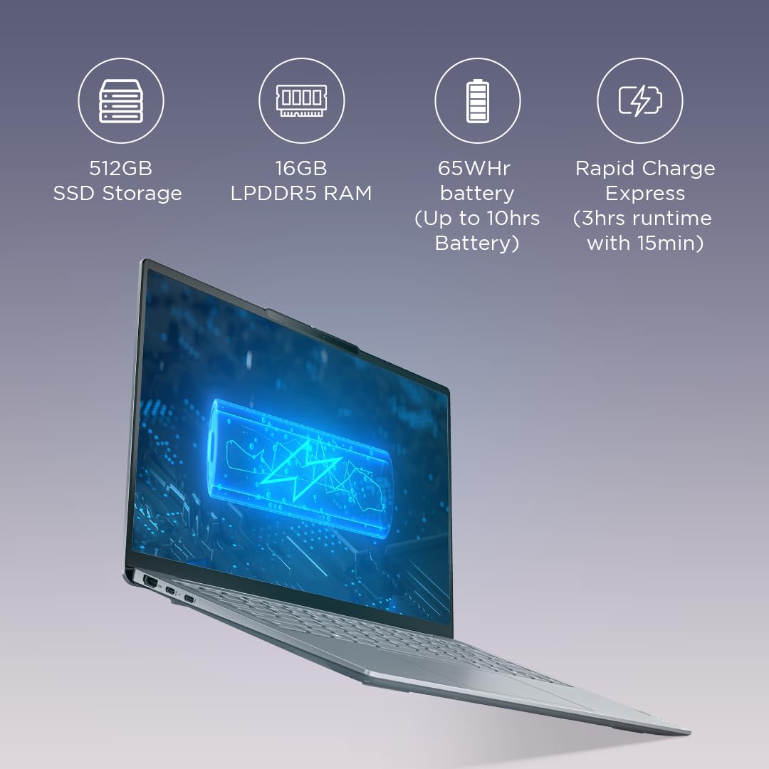 Lenovo Yoga Intel Core i5 13th Gen 13500H 14IRH8 Thin and Light Laptop