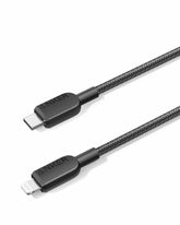 Anker USB C to Lightning Cable, 310 USB-C to Lightning Braided Cable(3ft, Black), MFi Certified, Fast Data Cable