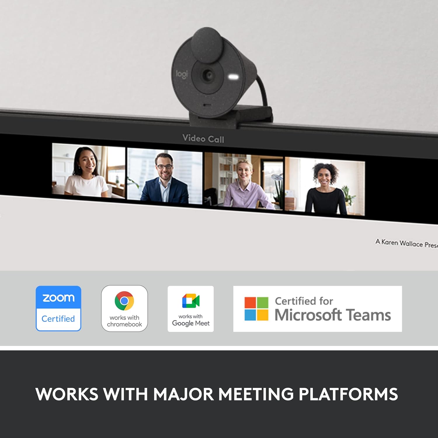 Logitech Brio 300 Full HD Webcam