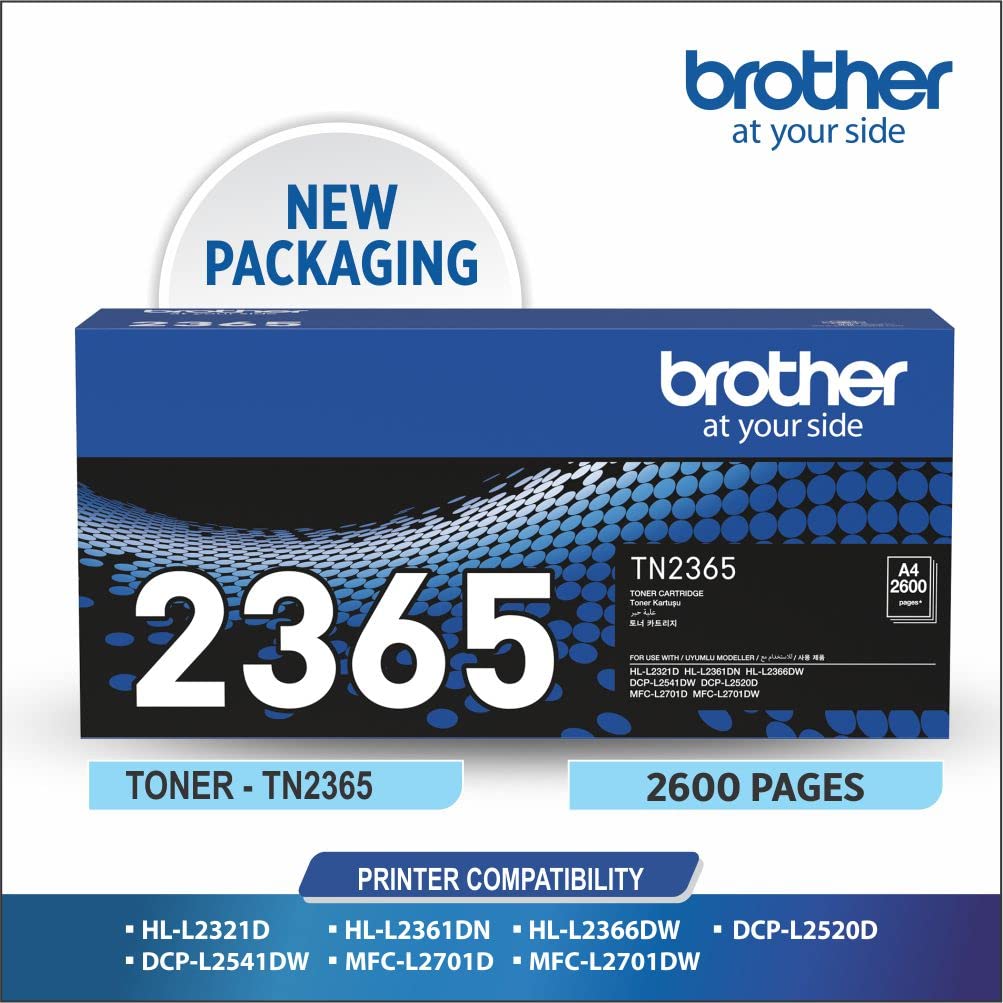 brother TN-2365 Original Toner (Mono/Black) Black Ink Cartridge