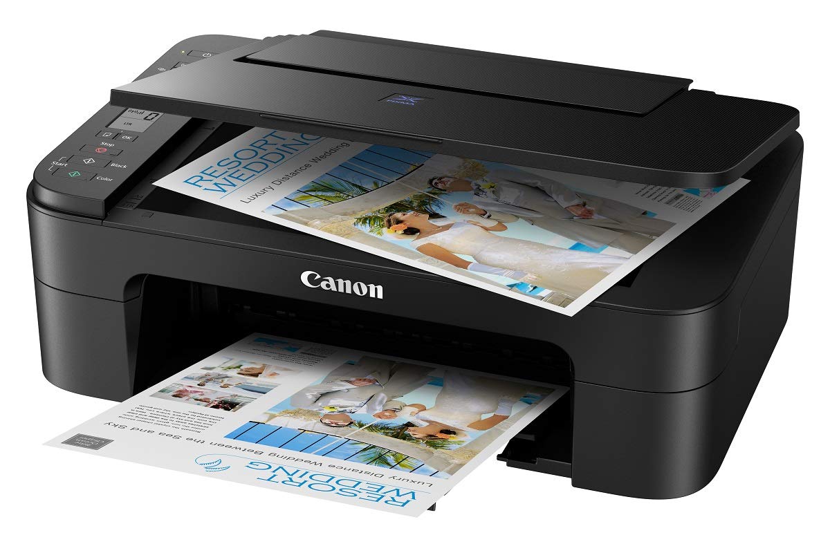 Canon PIXMA E3370 2024 Multi-function WiFi Color Inkjet Printer (Borderless Printing) (Ink Cartridge)