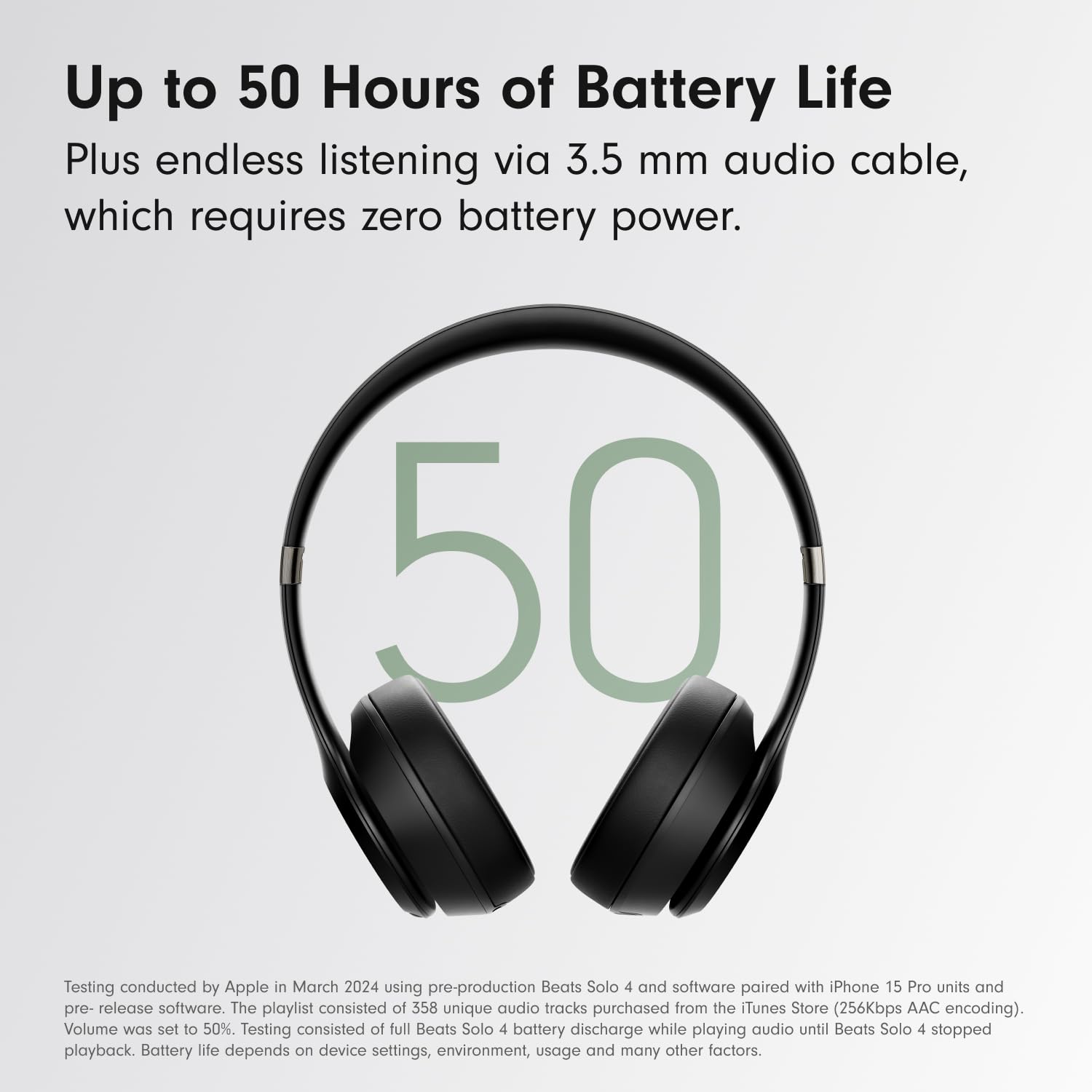 Beats Solo4 up to 50H battery life Bluetooth Headphone