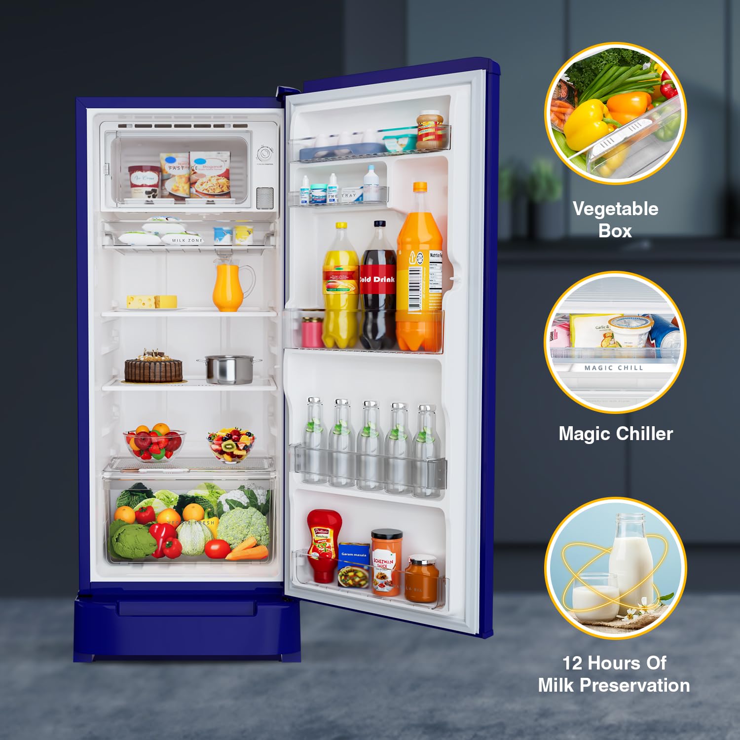 Whirlpool 192 L 5 Star Ice-magic Powercool Inverter Direct-Cool Single Door Refrigerator
