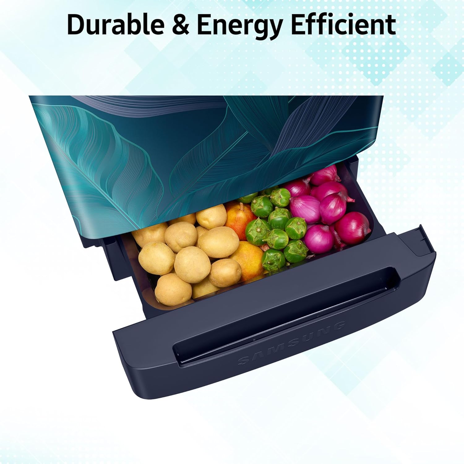 Samsung 215 L, 5 Star, Digital Inverter, Direct-Cool Single Door Refrigerator