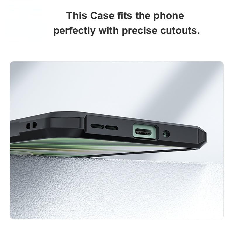 Protect Realme Narzo 70 Turbo 5G Back Cover | Transparent Crystal Clear Hard PC Back Case with TPU Bumper, Drop Protection Case
