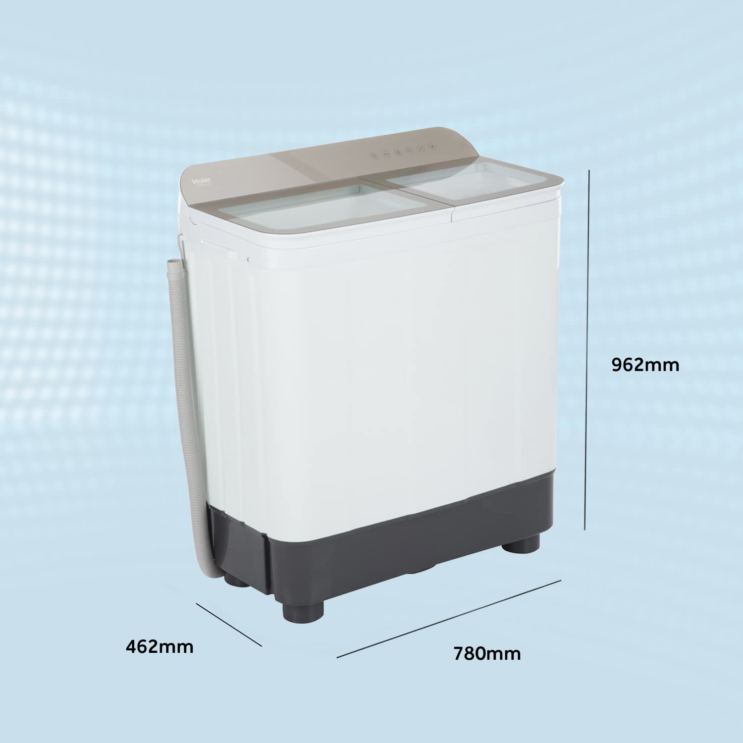 Haier 7 Kg 5 star SEMI Automatic Top Loading Washing Machine