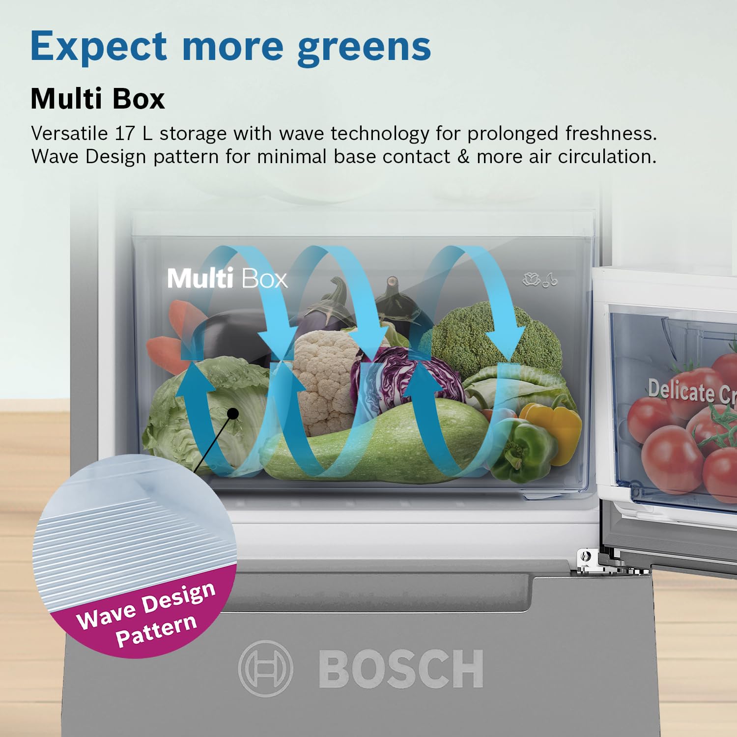 Bosch 187L 5 Star Inverter Direct-Cool Single Door Refrigerator