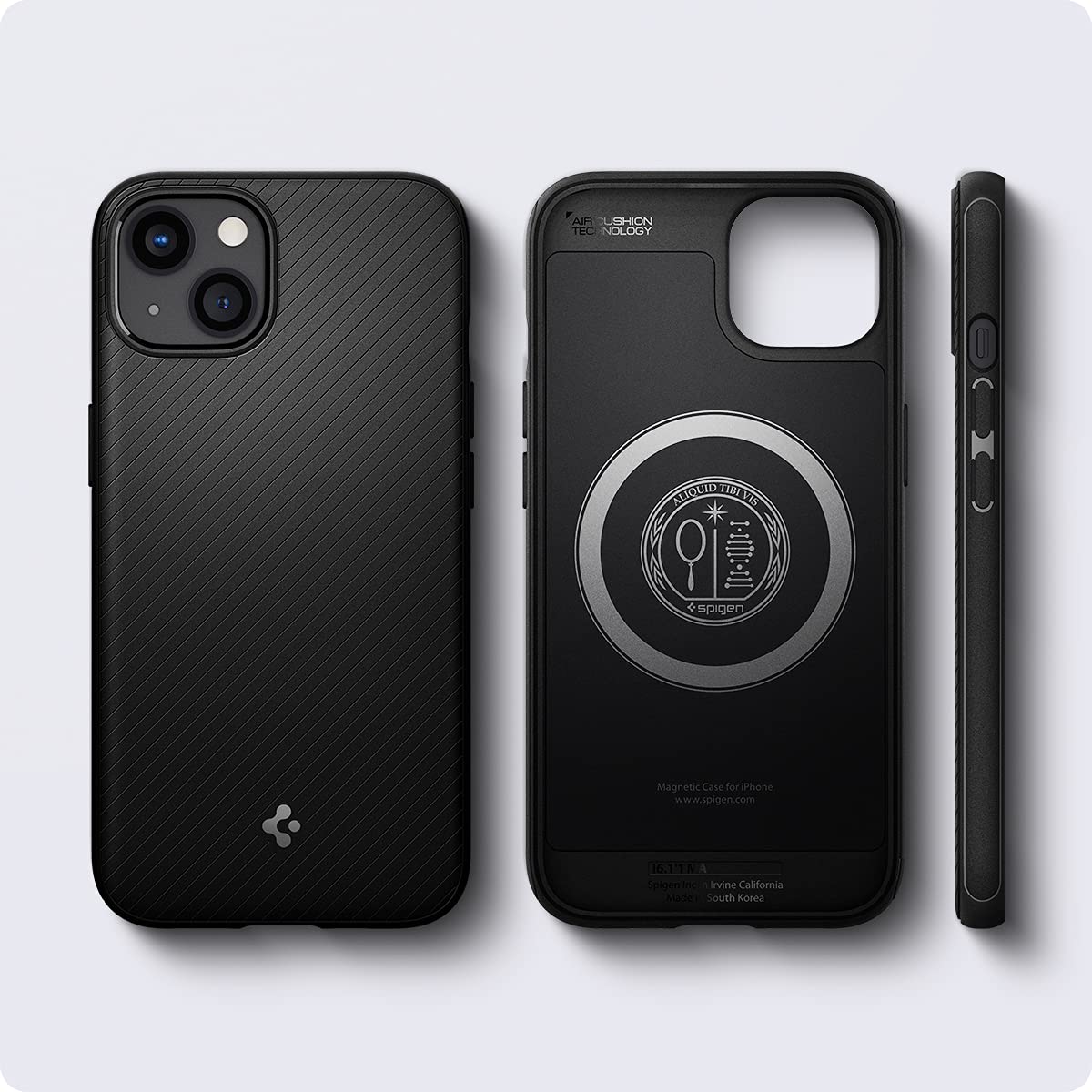 Spigen Mag Armor Back Cover Case Compatible with iPhone 13 Mini