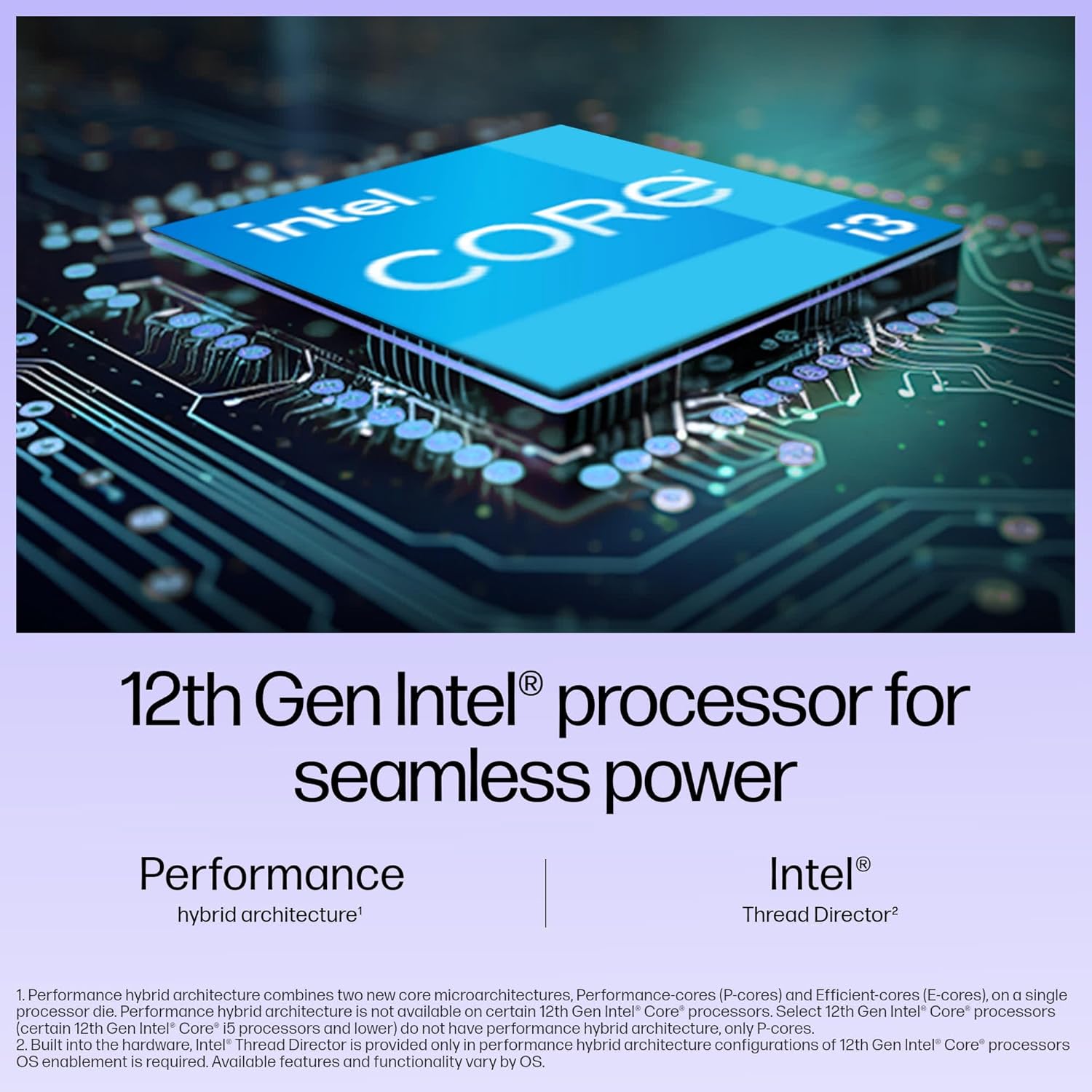 HP 15s Intel Core i3 12th Gen 1215U Laptop