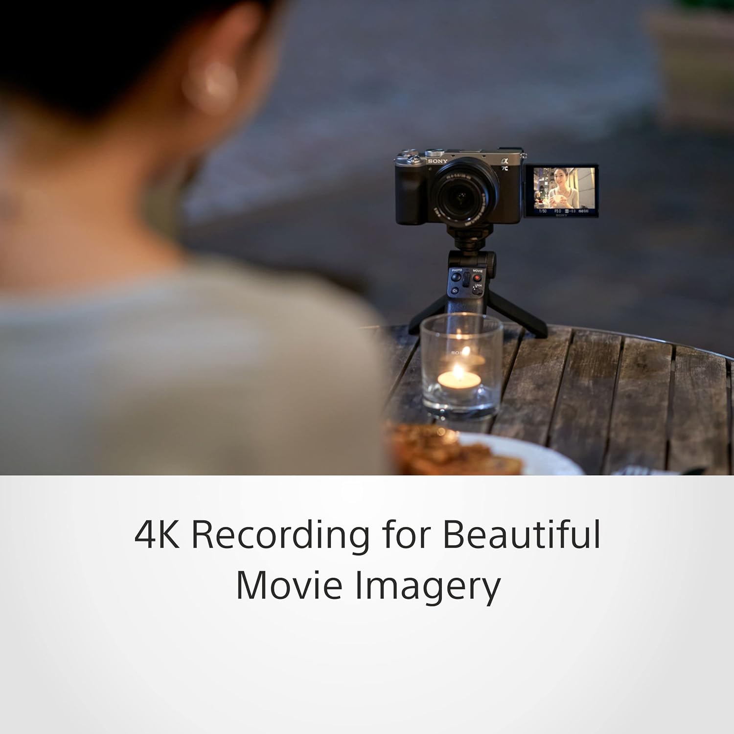 SONY Alpha ILCE-7C Full Frame Mirrorless Camera Body Featuring Eye AF and 4K movie recording