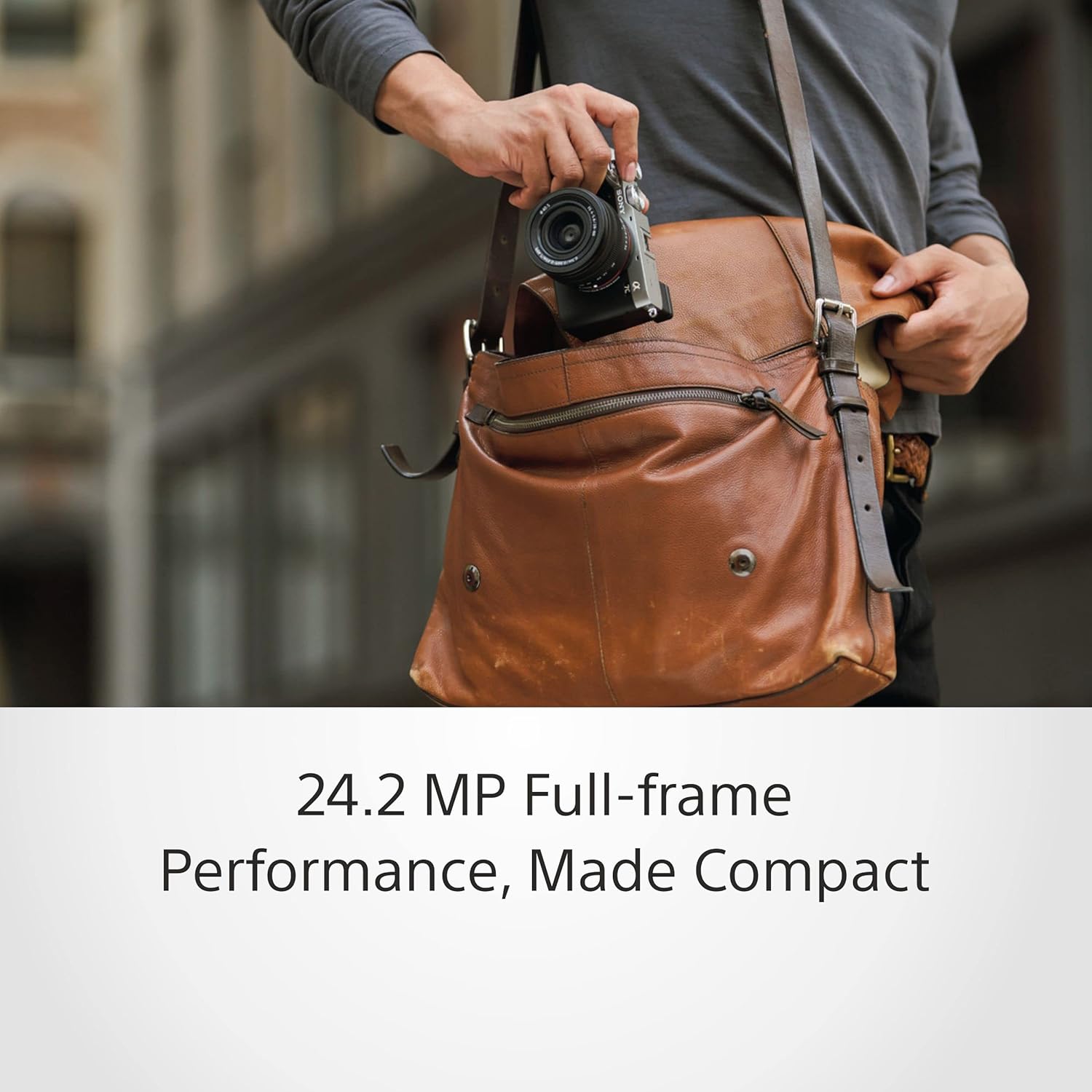SONY Alpha ILCE-7C Full Frame Mirrorless Camera Body Featuring Eye AF and 4K movie recording