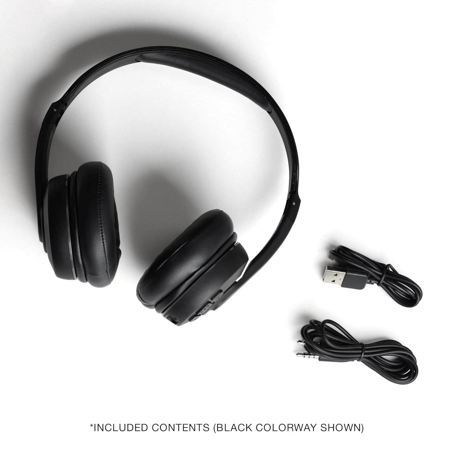 Skullcandy Cassette Wireless Headphones, 22 Hr Battery,Microphone,works with iPhone Android Bluetooth Headphone