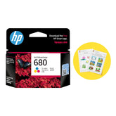 HP 680 Tri-Color Ink Cartridge