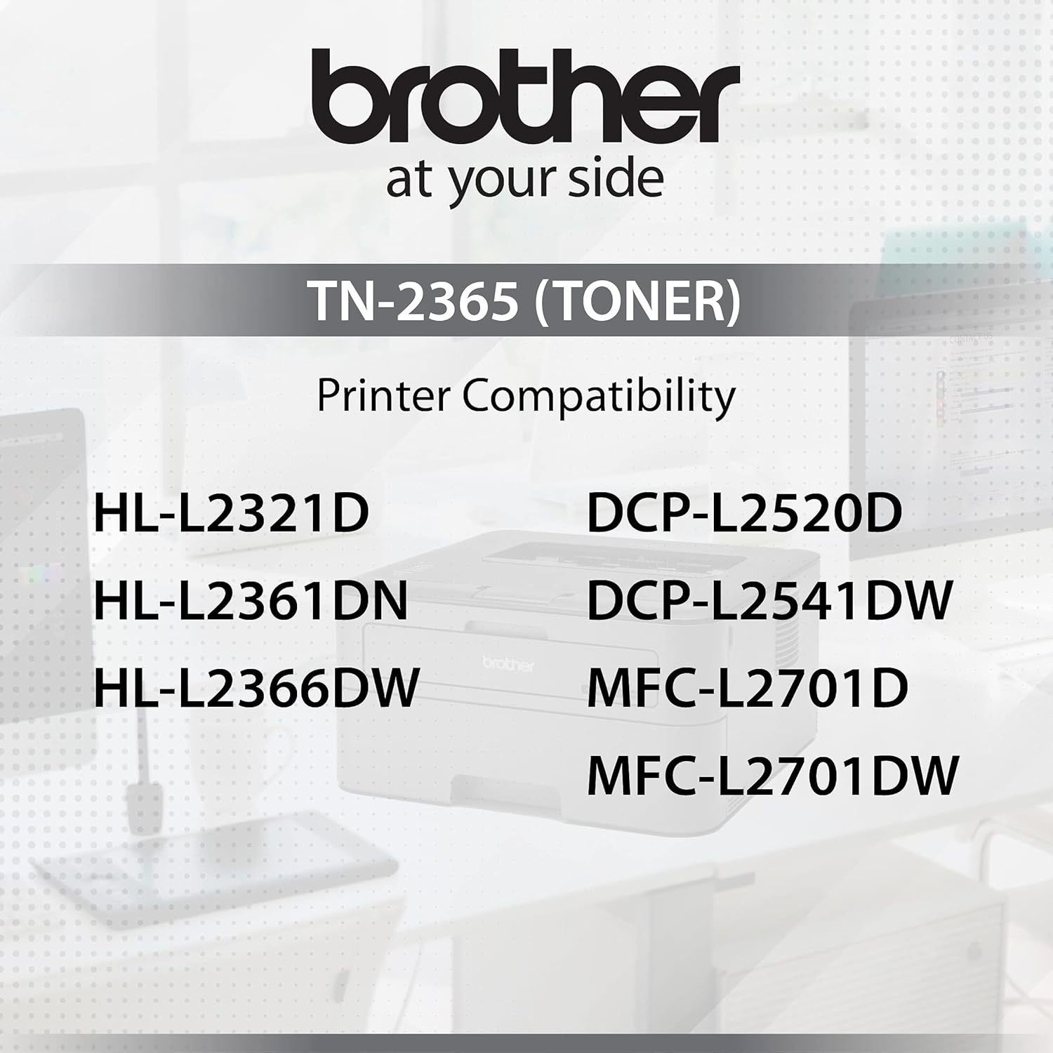 brother TN-2365 Original Toner (Mono/Black) Black Ink Cartridge