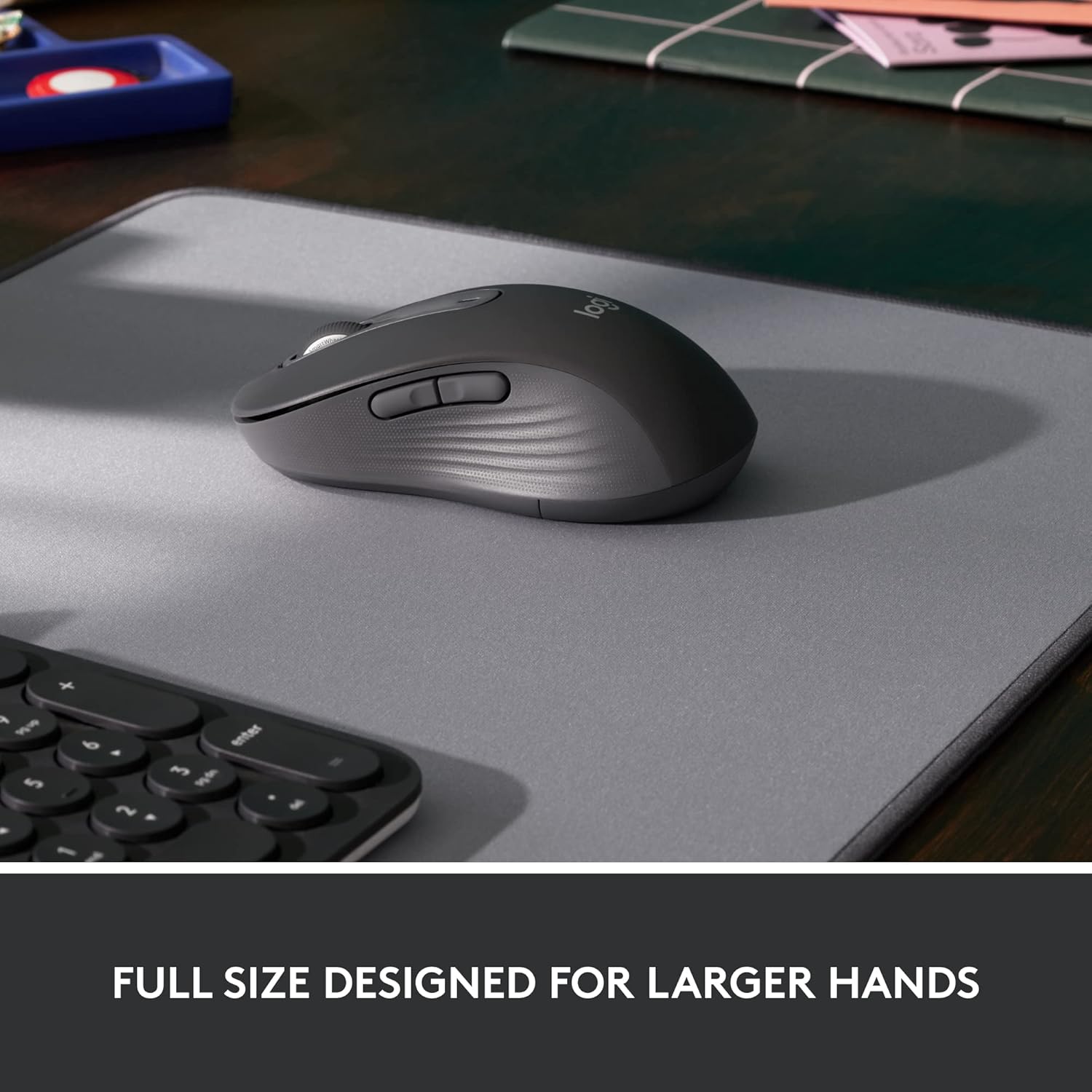 Logitech M650 Silent -Small to Medium Sized Hands Wireless Optical Mouse