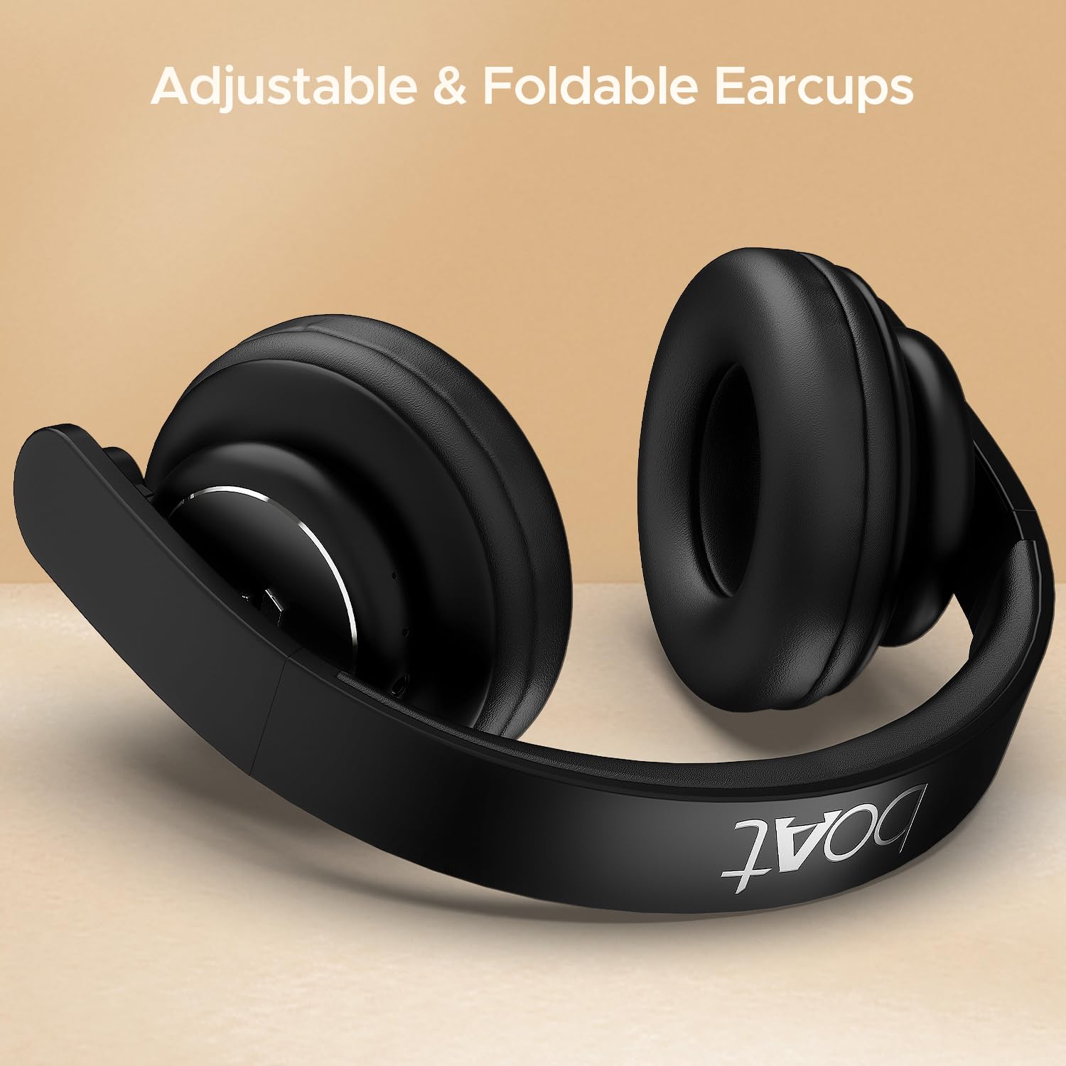 boAt Rockerz 450 w/ 40mm Drivers, 15 HRS Playback, Soft Padded Earcups Bluetooth