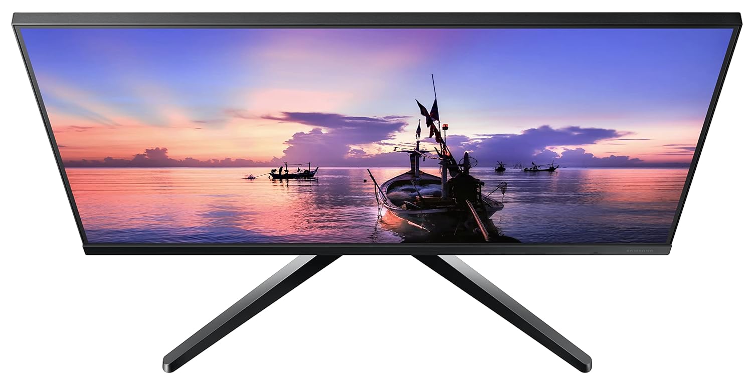 Samsung Full HD LED Backlit IPS Panel with 3-Sided Borderless Display, Game & Free Sync Mode, Eye Saver Mode & Flicker Free Monitor