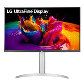 LG- 4K Ultra HD LED Backlit IPS Panel with VESA Display HDR 400, Ergonomic Stand, 3-side virtually borderless design Monitor