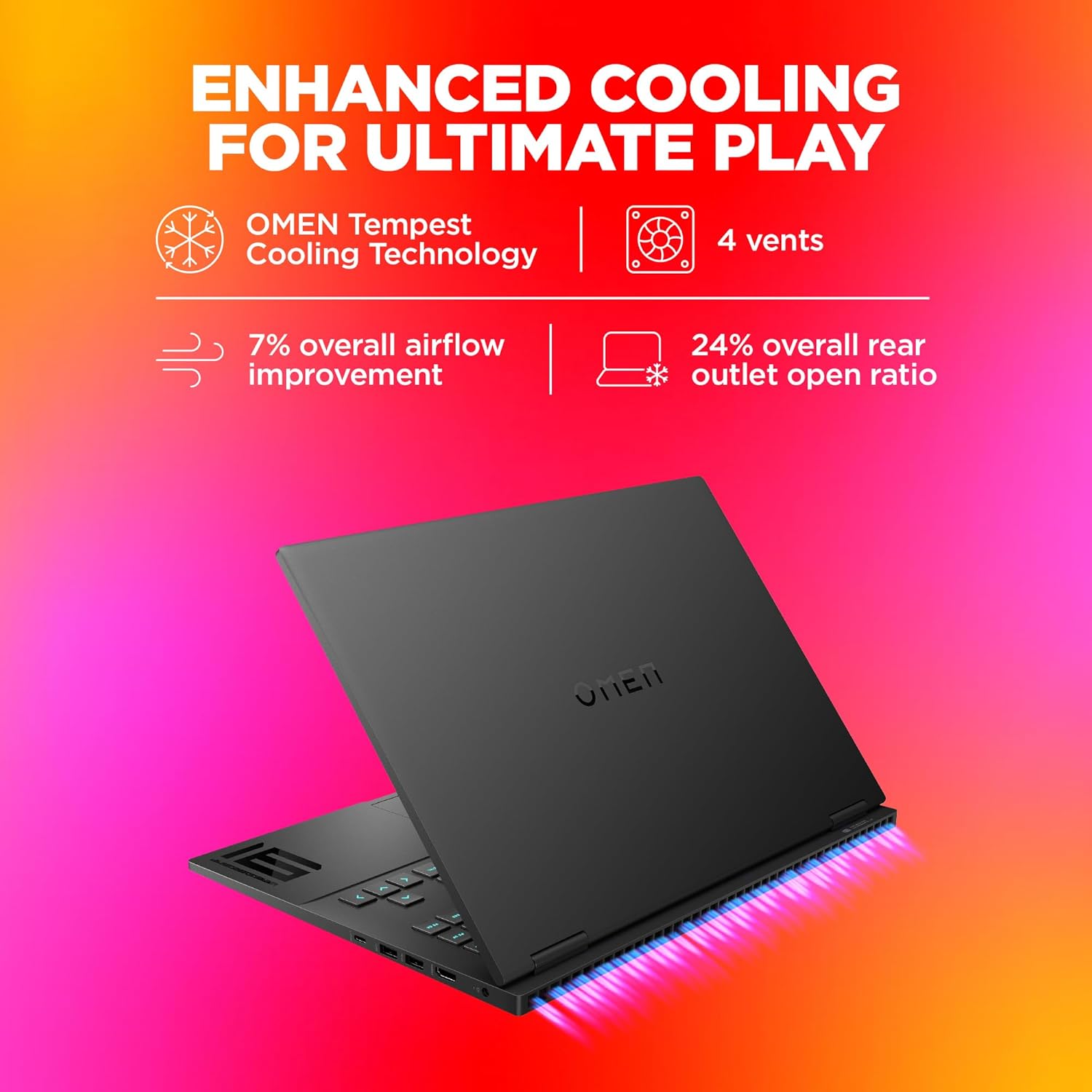HP Omen AMD Ryzen 7 Octa Core 7840HS 16-xd0015AX Gaming Laptop