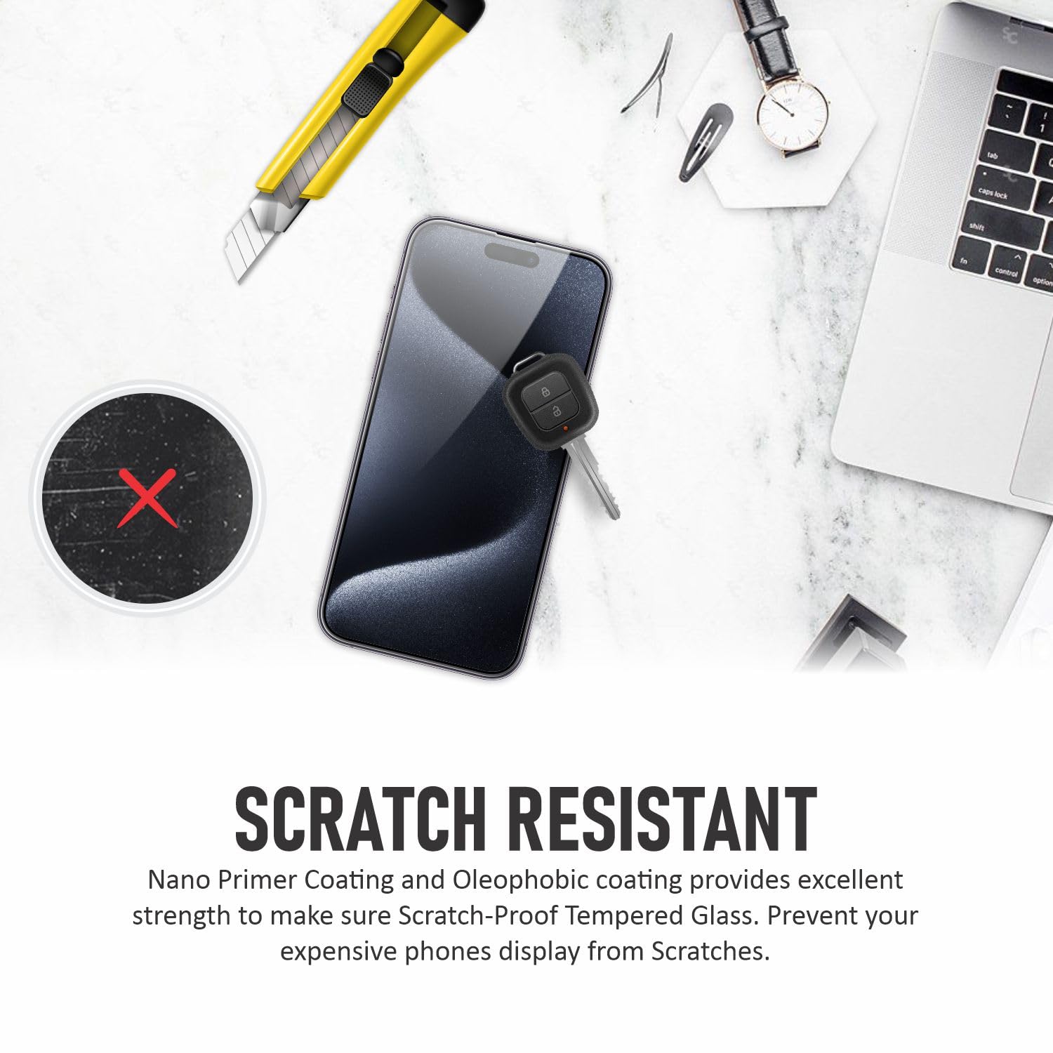 Protect 3D Edge to Edge Shield Technology Guard for Apple iPhone 15 Pro