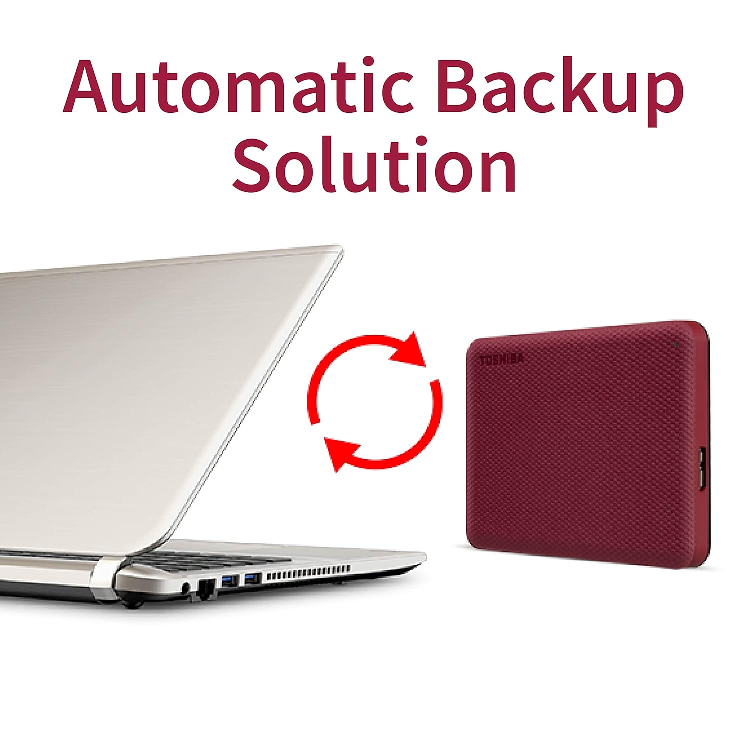TOSHIBA Canvio Advance External Hard Disk Drive (HDD)