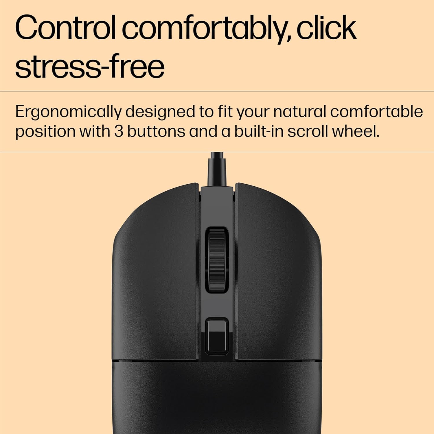 HP M070 Wired Mechanical Mouse