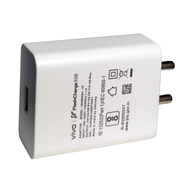 vivo 44W Flash Charge Wall Charger
