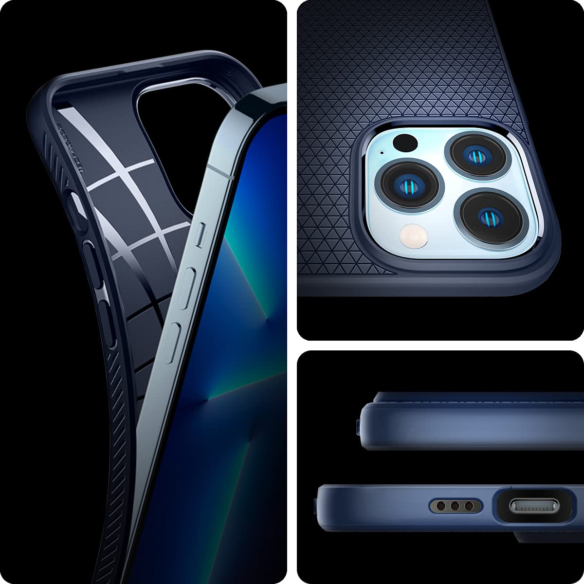 Spigen Liquid Air Back Cover Case Compatible with iPhone 13 Pro