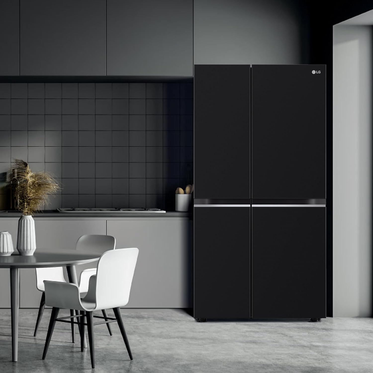 LG 655 L Frost Free Smart Inverter Double Door Side by Side Refrigerator