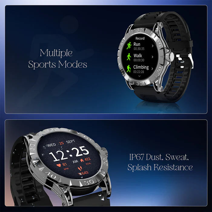 boAt Enigma Orion Luxury Series w/ 3.53cm HD Display, BT Calling & Functional Crown Smartwatch