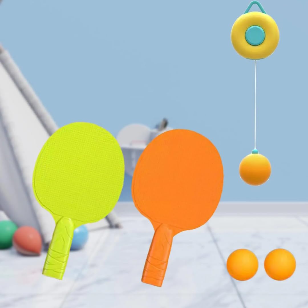 Storio Hanging Table Tennis Trainer Ball Set Ping Pong Indoor Games for Kids