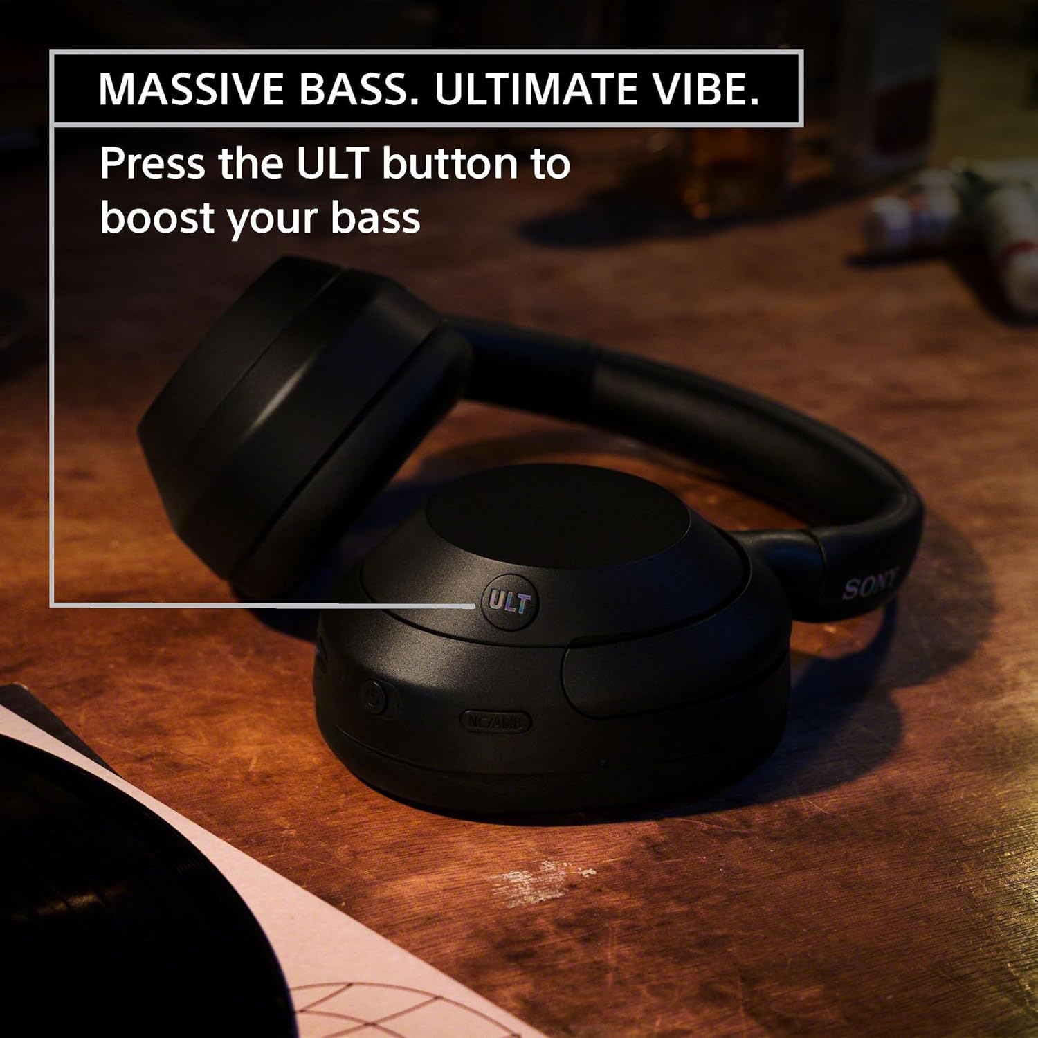 SONY ULT WEAR Noise Cancelling with Massive Bass & Comfortable Design Bluetooth Headphone