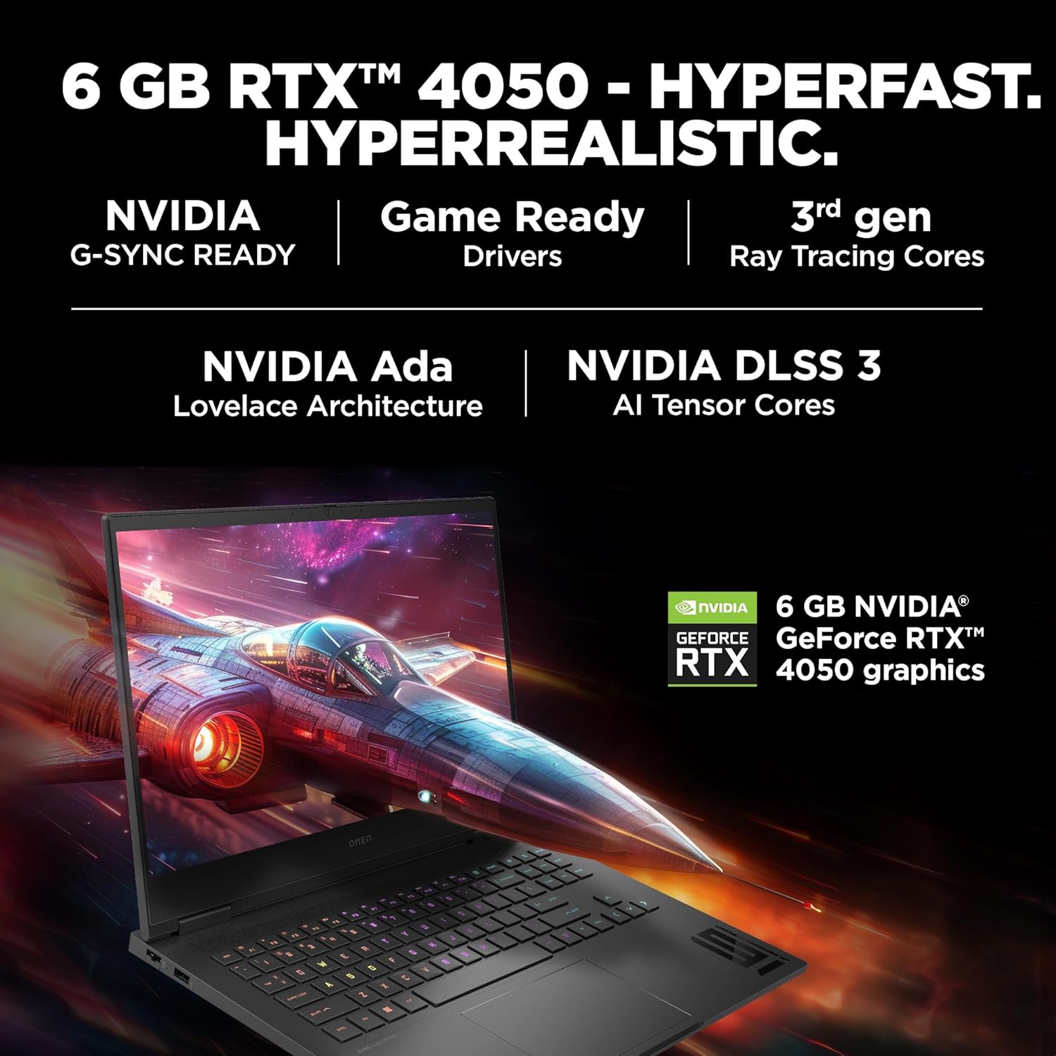 HP Omen AMD Ryzen 7 Octa Core 7840HS 16-xd0015AX Gaming Laptop