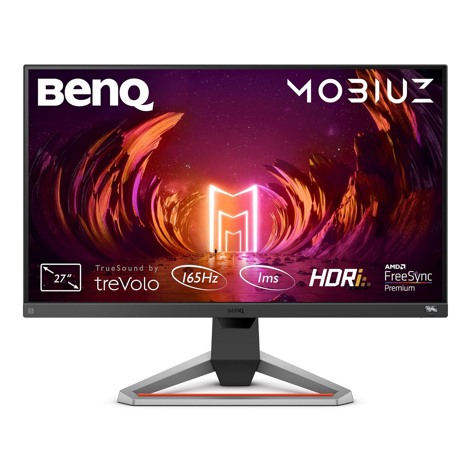 Benq Full HD LED Backlit IPS Panel Bezel-Less HDR with Height Adjust, 99% sRGB, Black Equalizer, 2.5Wx2 treVolo Speakers, HDMI, DP Gaming Monitor