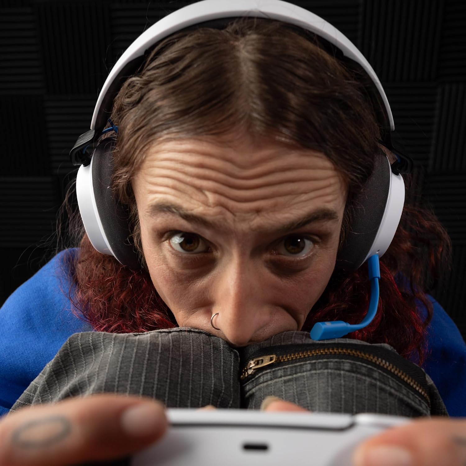 Skullcandy SLYR Pro Wireless Multi-Platform Gaming Headset Low Latency USB-A Transmitter Bluetooth