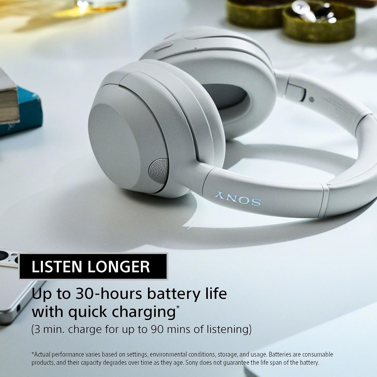 SONY ULT WEAR Noise Cancelling with Massive Bass & Comfortable Design Bluetooth Headphone