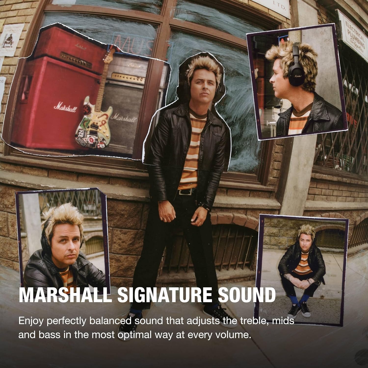 Marshall Monitor III Active Noise Canceling Over-Ear Headphones Bluetooth Headphones