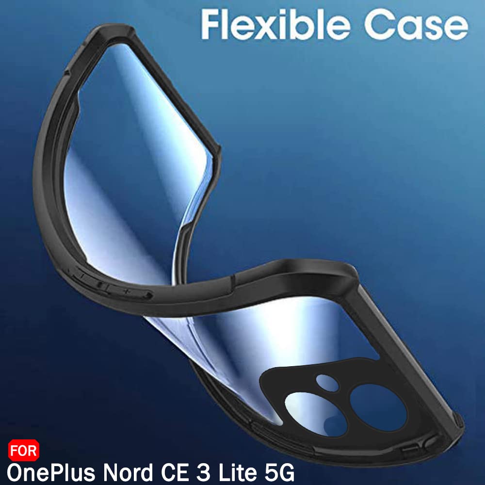 Protect Crystal Clear Back Cover Case for OnePlus Nord CE 3 Lite 5G | 360 Degree Protection | Shock Proof Design