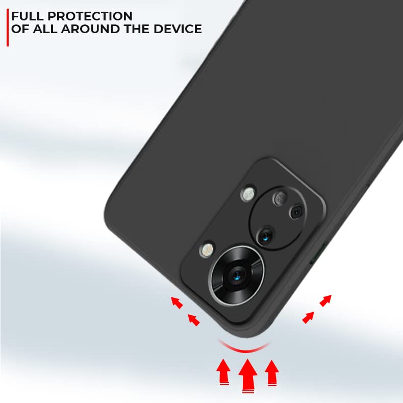 Protect Back Cover for OnePlus Nord 2T 5G Back Cover Camera Protection Soft Silicone Protective Back Cover Designed for OnePlus Nord 2T 5G