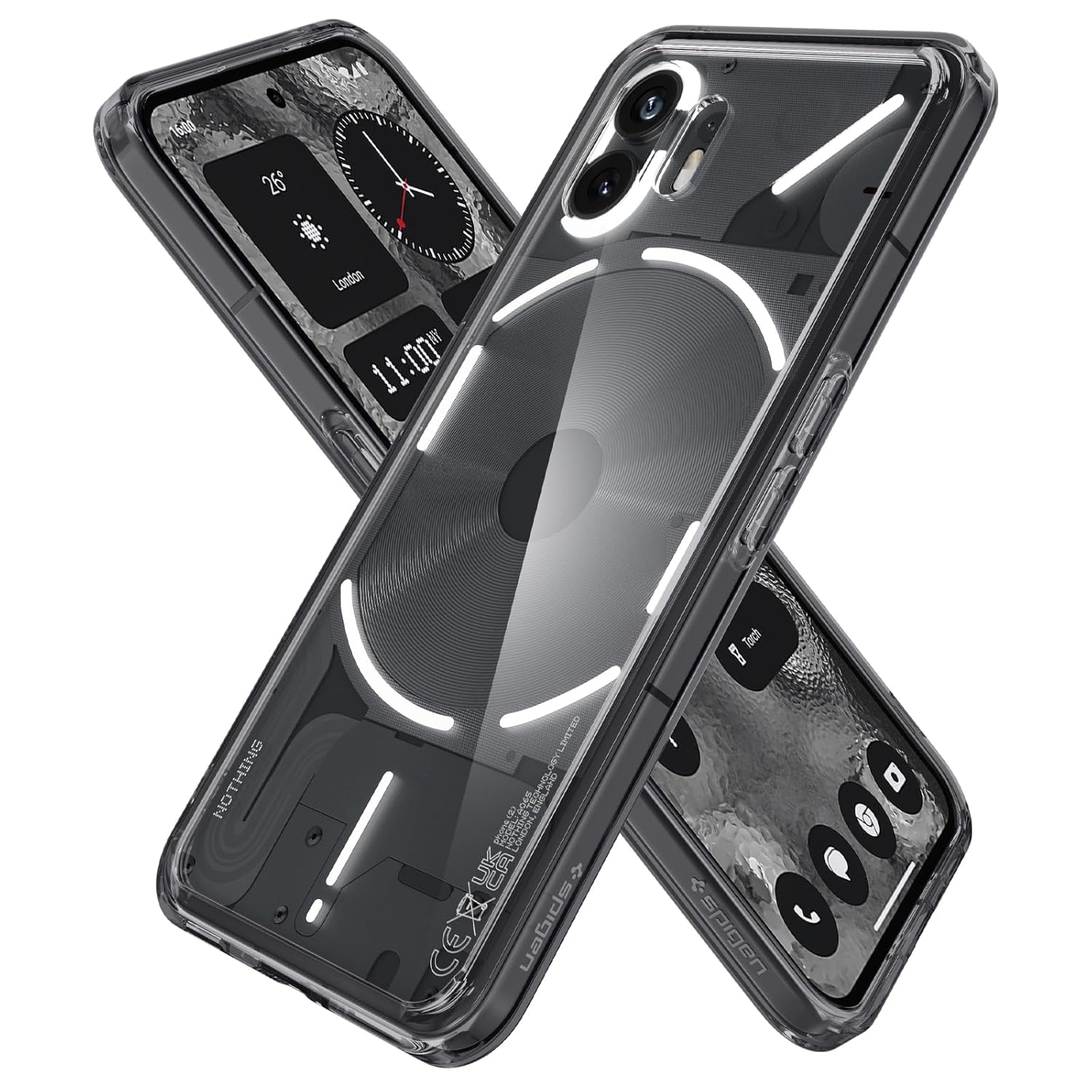 Spigen Ultra Hybrid Back Cover Case Compatible with Nothing Phone 2