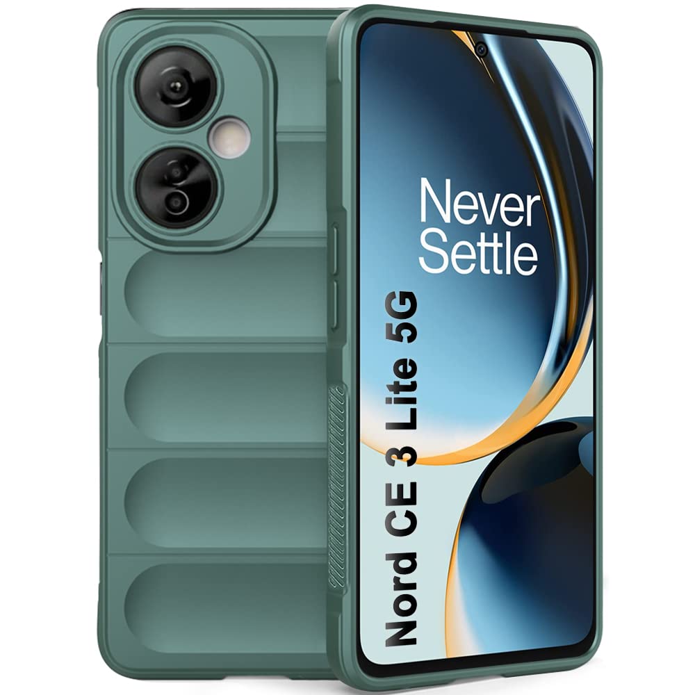 Protect Liquid Silicon Back Cover Case for OnePlus Nord CE 3 Lite 5G | Military Grade Protection with Shockproof 10X Bumpers