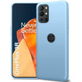 Protect Liquid Silicone Back Cover Case for OnePlus 9R 5G | Soft Micro-Fibre Lining Inside | Camera Protection Bump | Shockproof Back Cover