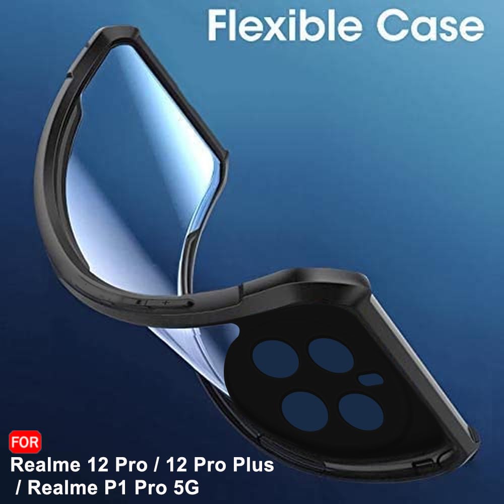 Protect ShockProof Crystal Clear Back Cover Case For Realme P1 Pro