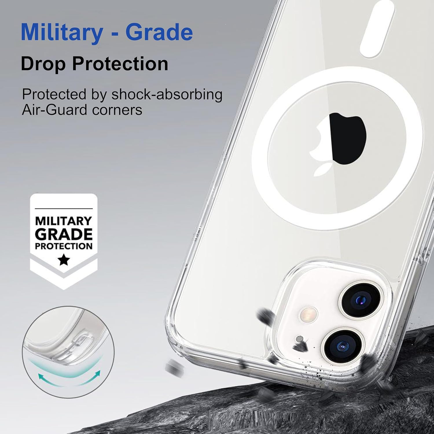 Protect Back Case Cover for iPhone 12 Mini | Compatible for iPhone 12 Mini Back Case Cover | Case Cover with Camera Protection